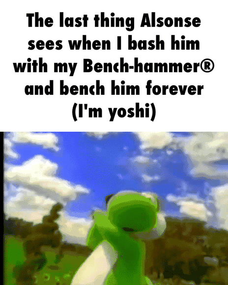 Yoshi Ban Hammer Gif