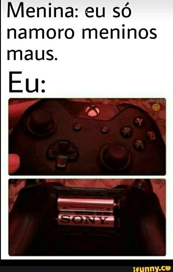 Menina: eu só namoro meninos maus.
Eu: