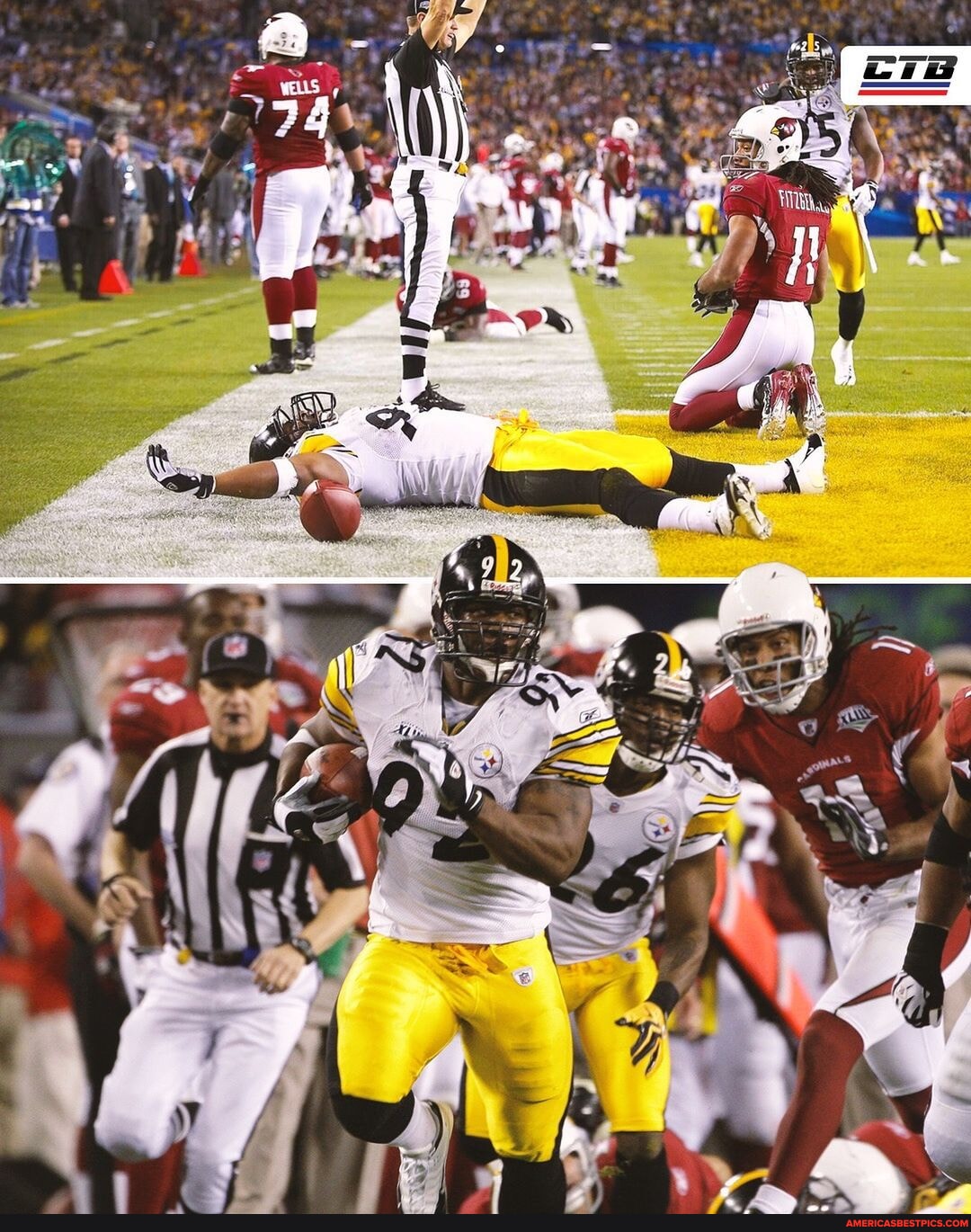 Years ago today One of the biggest swings in Super Bowl history