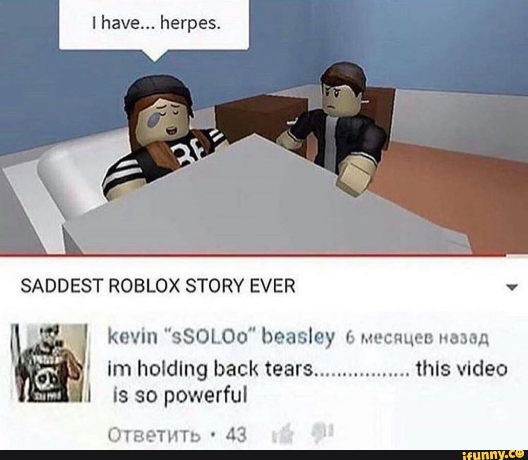 Saddest Roblox Story Ever Kevin Ssoloo Beasley 6 Mecayee Hasag I Im