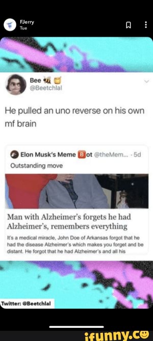 He Pulled An Uno Reverse On His Own Mf Brain Elon Musks Meme Ot Outstanding Move Man With 