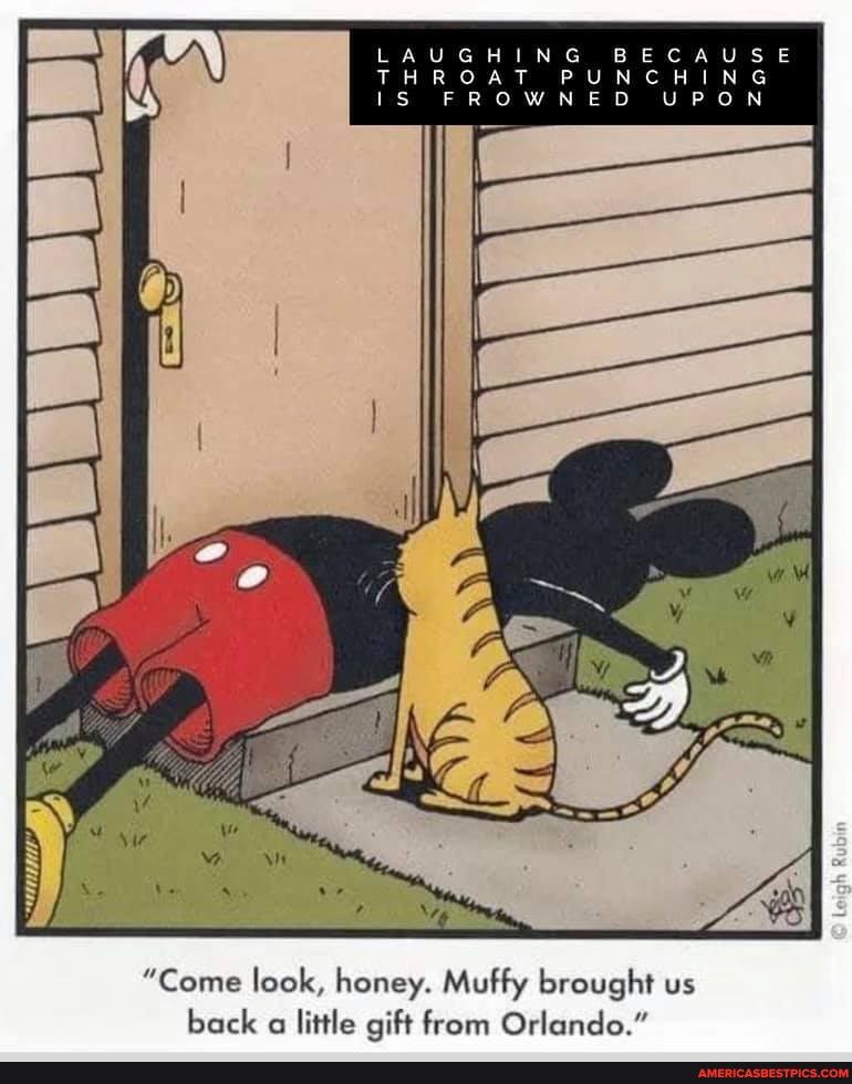 oz
"Come look, honey. Muffy brought us
back a little gift from Orlando."