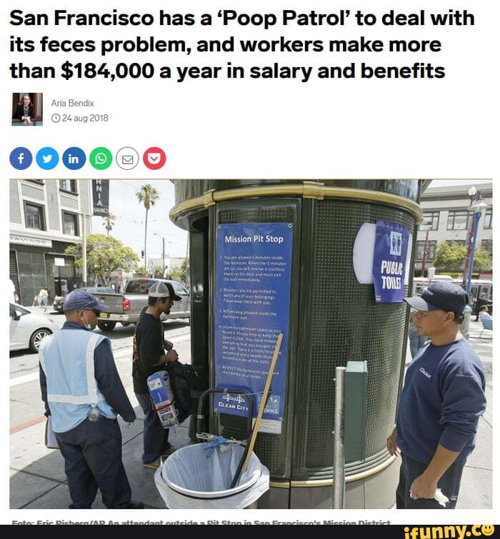San Francisco has a 'Poop Patrol' to deal with its feces problem, and