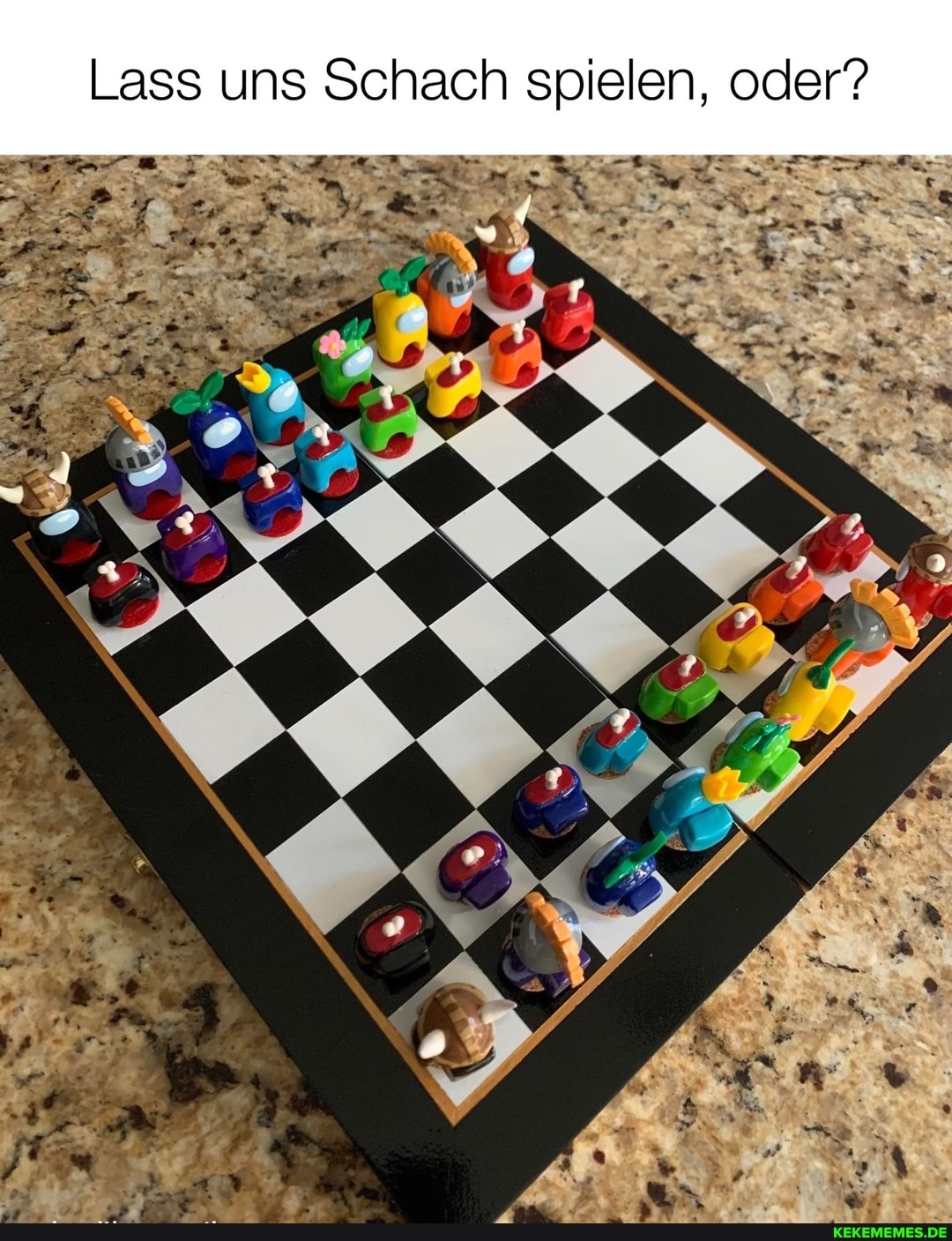 Lass uns Schach spielen, oder?