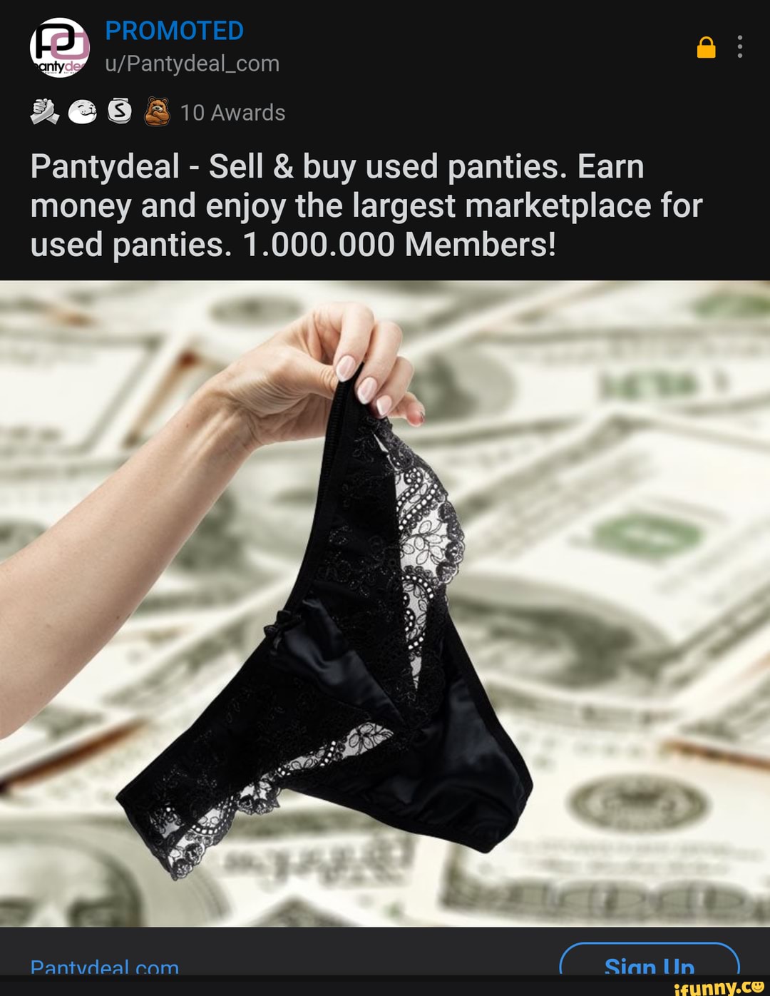 How to sell underwear on reddit