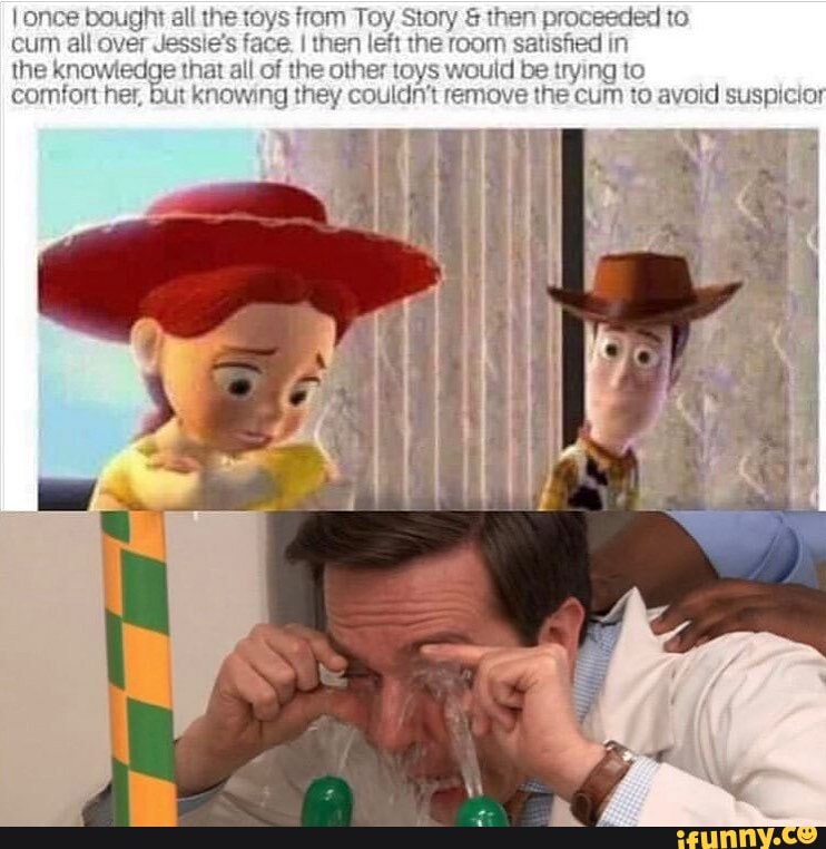 I once bought all the toys from Toy Story & then proceeded to cum all o...