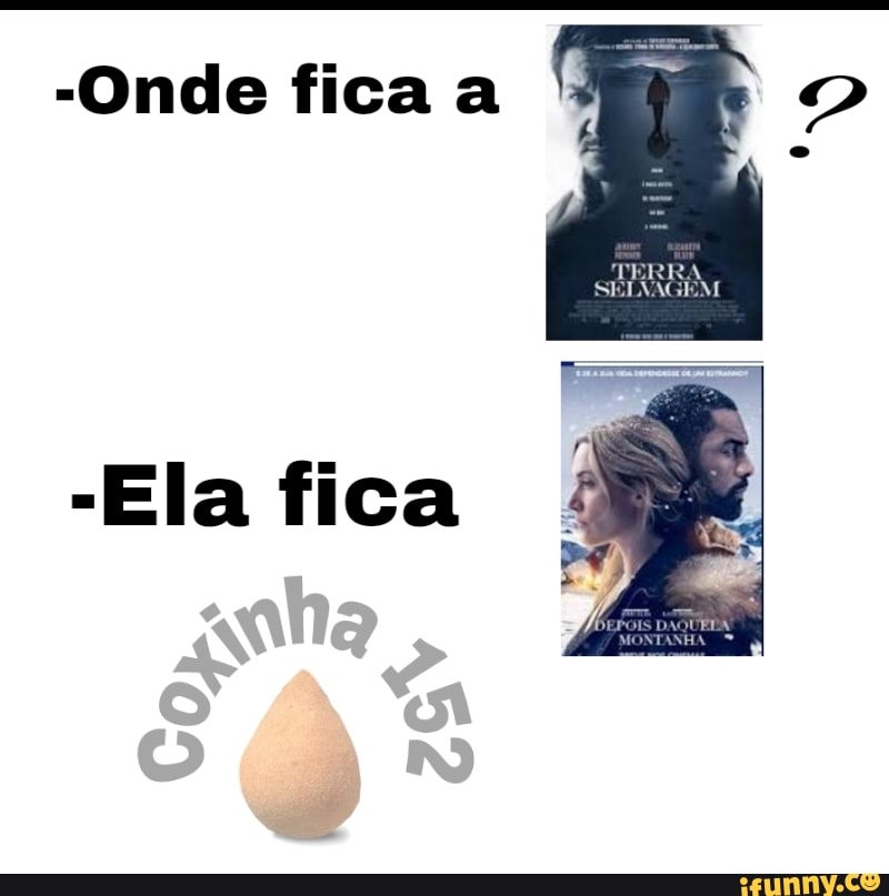 -Onde fica a
-Ela fica