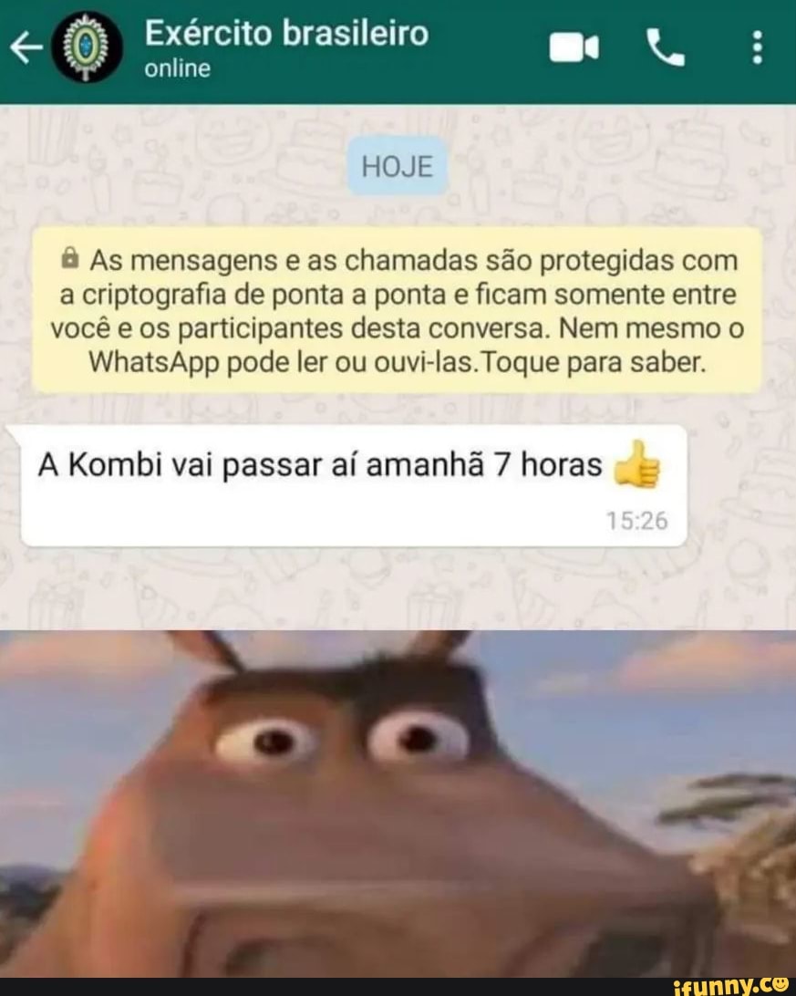 Exército Brasileiro Online HOJE As Mensagens E As Chamadas São ...