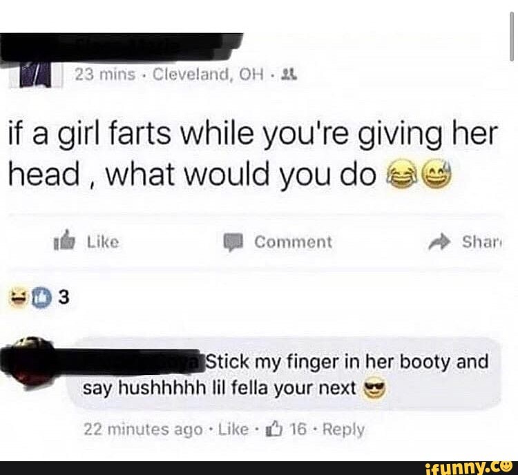 Finger In Her Booty