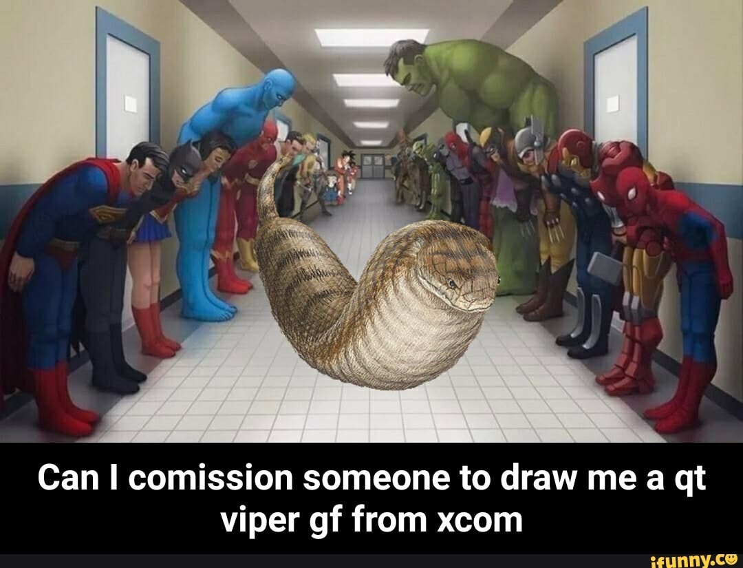 Can I comission someone to draw me a qt
viper gf from xcom - Can I comission someone to draw me a qt viper gf from xcom