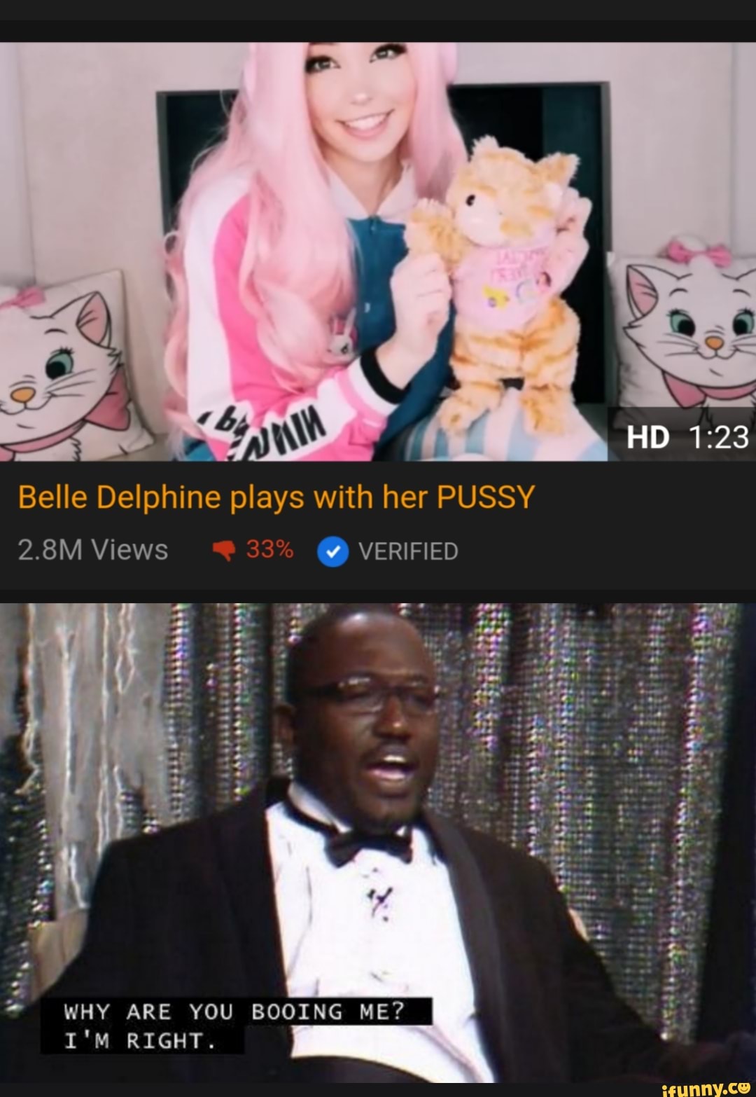 Plays her pussy belle with delphine Belle Delphine