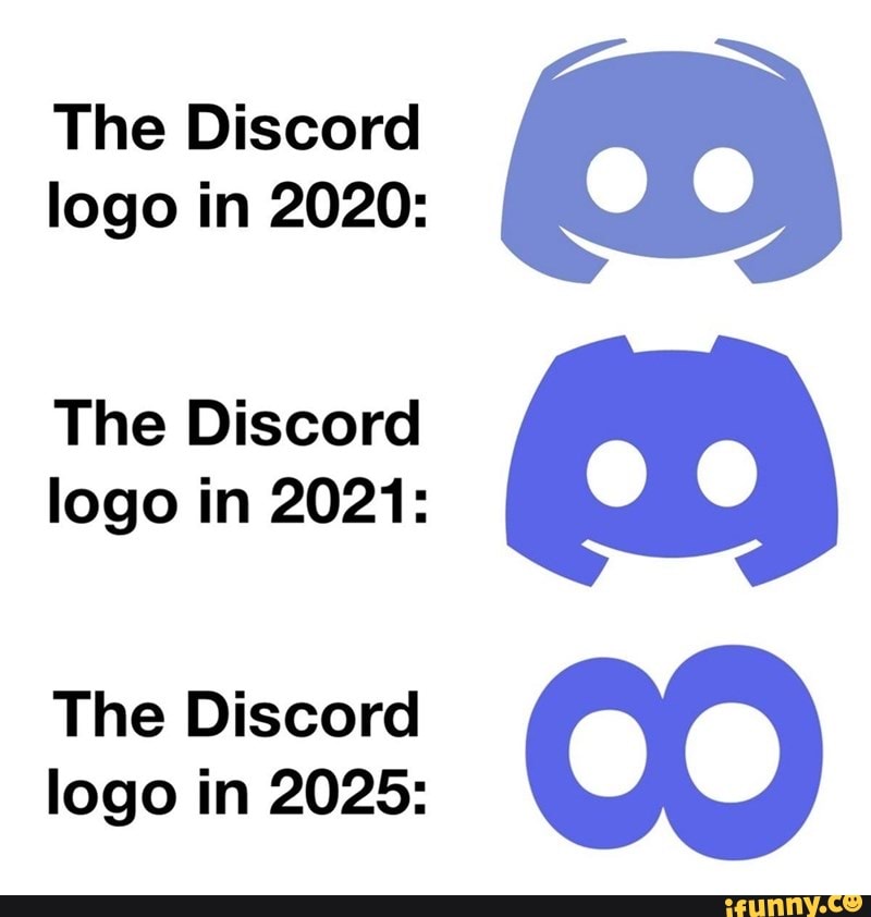 The Discord logo in 2020 The Discord logo in 2021 The Discord logo in