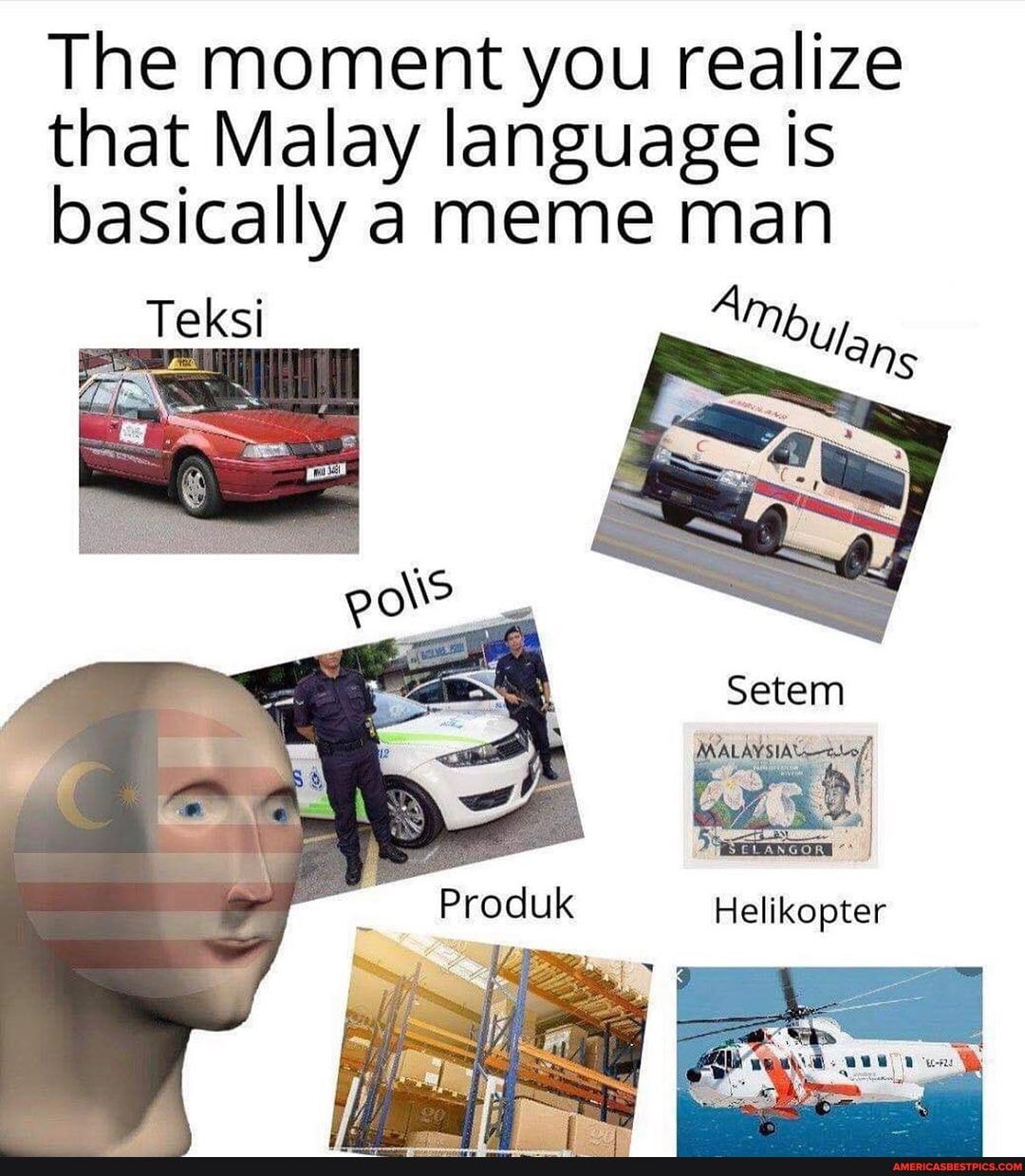 The Moment You Realize That Malay Language Is Basically A Meme Man America S Best Pics And Videos