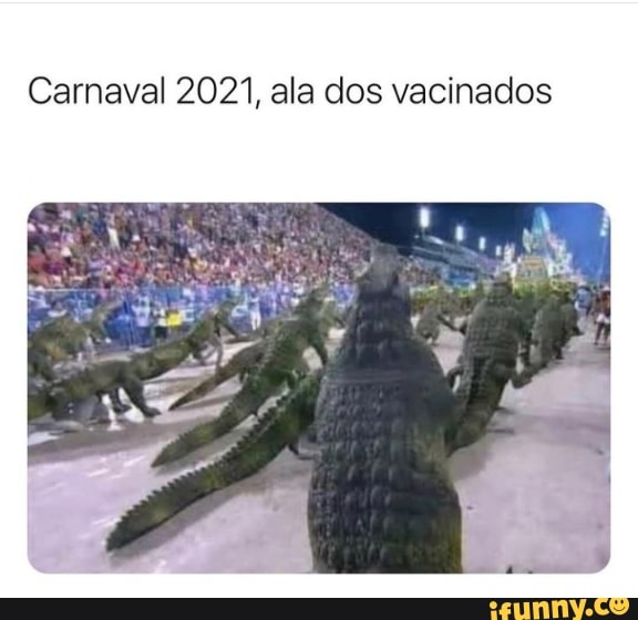 Carnaval 2021, ala dos vacinados