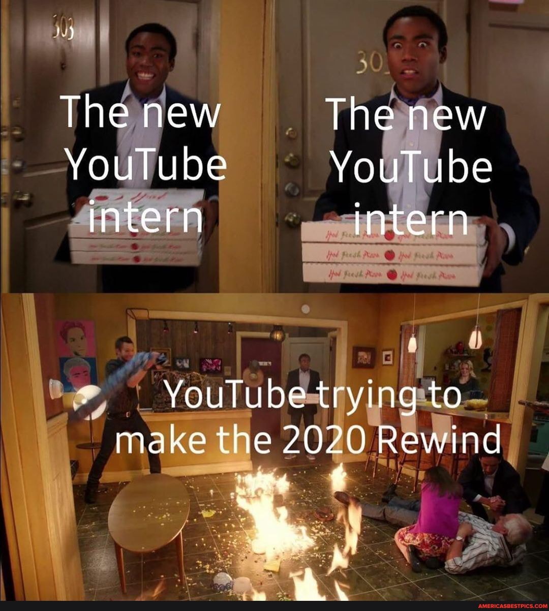 The new The new
YouTube YouTube intern Intern
YouTube trying to make the 2020 Rewind
yes of