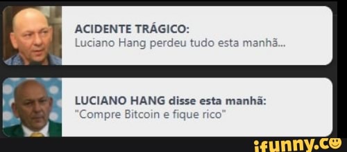 ACIDENTE TRÁGICO:
Luciano Hang perdeu tudo esta manhã
LUCIANO HANG disse esta manhã:
Compre B