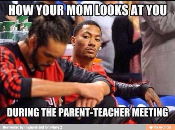a tag
E
DURING THE PARENT-TEACHER MEETING