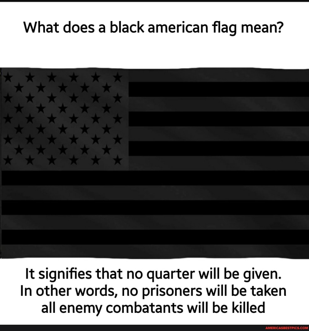 american black flag meaning
