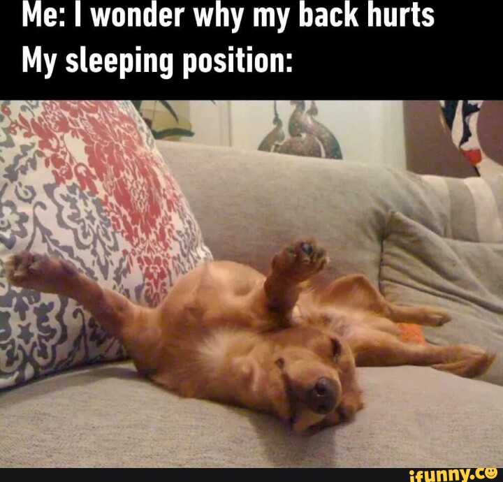 me-i-wonder-why-my-back-hurts-my-sleeping-position-ifunny-brazil