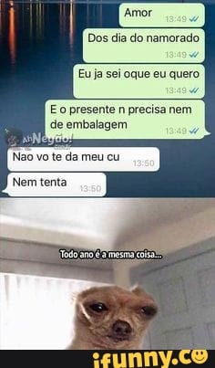 E o presente n precisa nem
de embalagem
wid