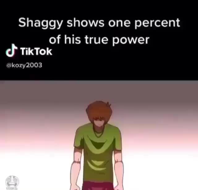 Shaggy shows one percent of his true power Po acel )