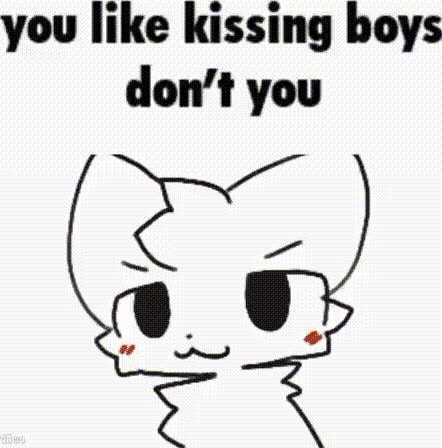You like kissing boys don't you? [SHITPOST] by Degenerateman0 -- Fur  Affinity [dot] net