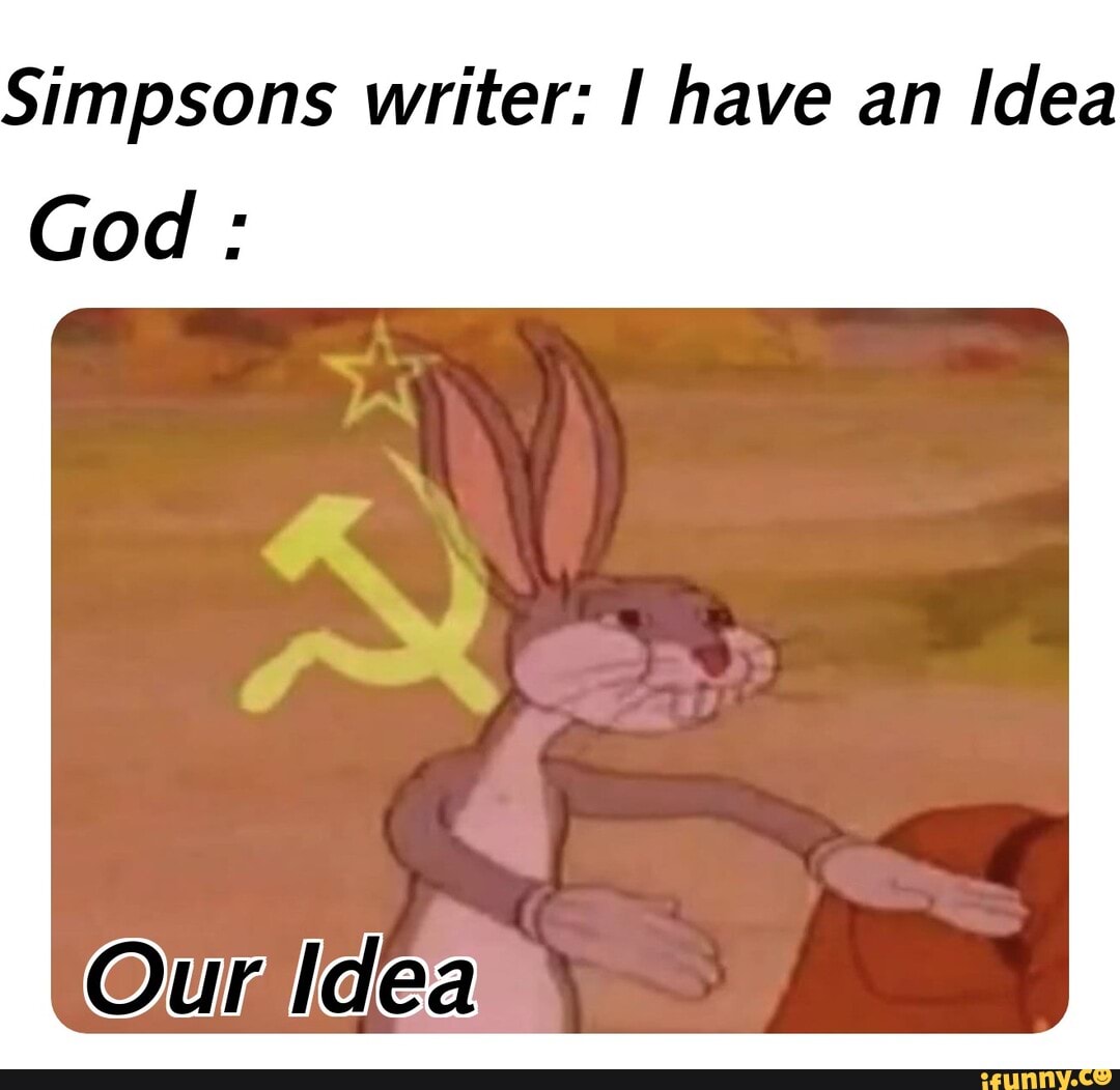 Simpsons writer: I have an Idea