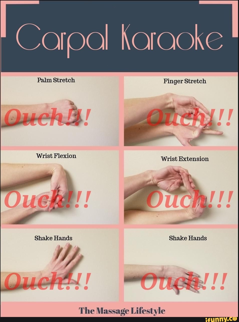 Caroal Palm Stretch TAR Wrist Flexion Shake Hands Shake Hands iFunny