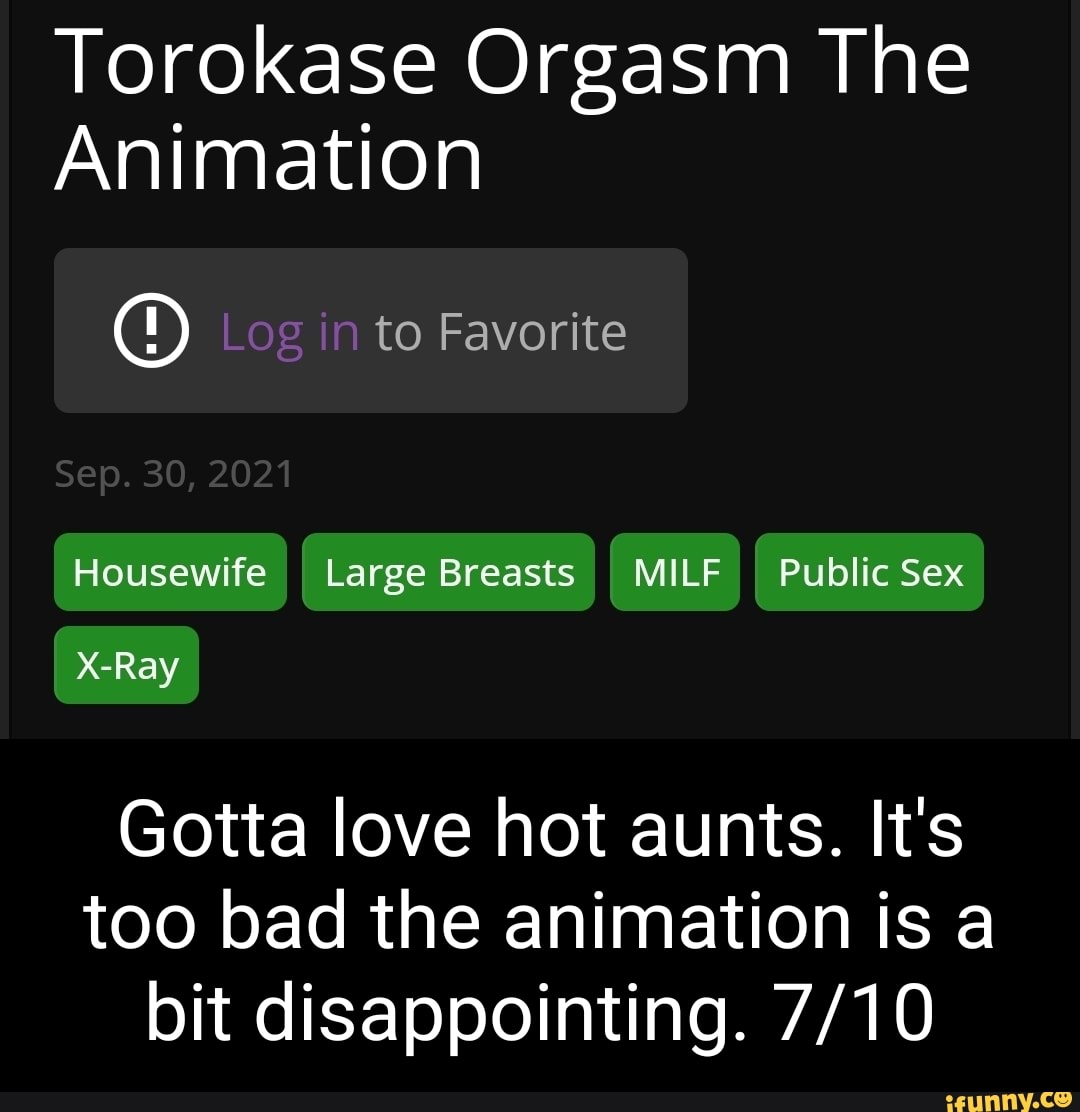 Torokase Orgasm The Animation Log in to Favorite pic