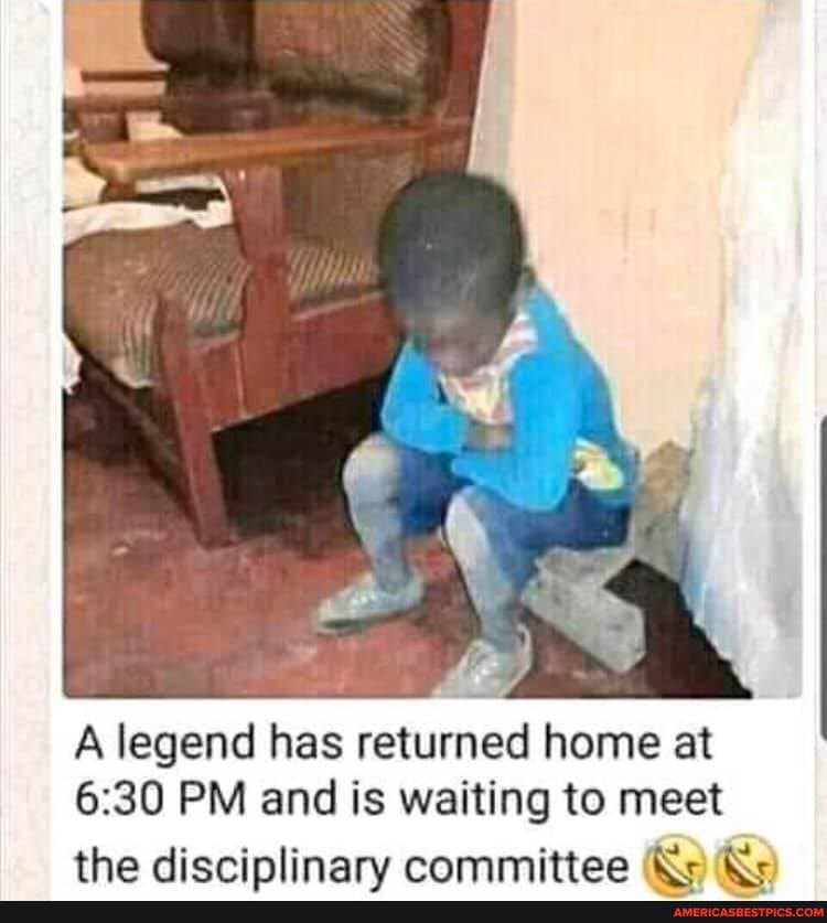 A legend has returned home at
PM and is waiting to meet the diccinlinarvy committee &e