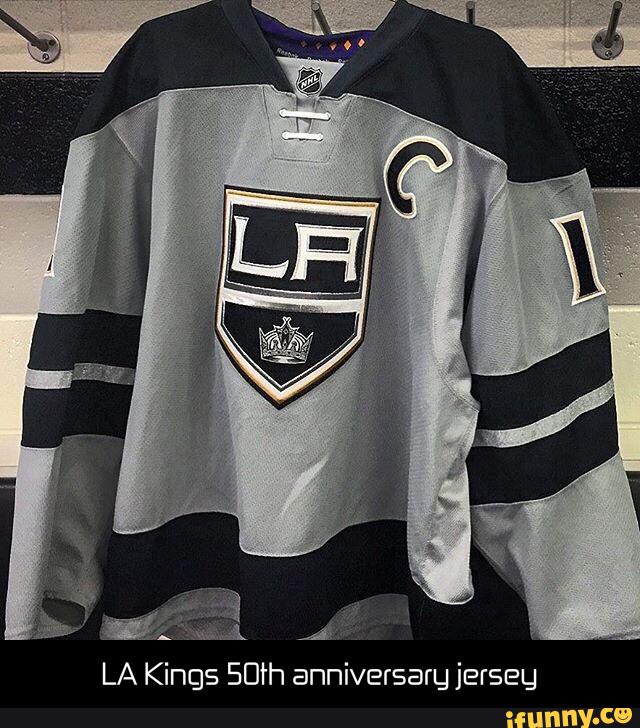 la kings 50 year anniversary jersey