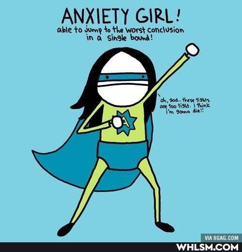 ANXIETY GIRL!
able to dume to the Worst in Sindle