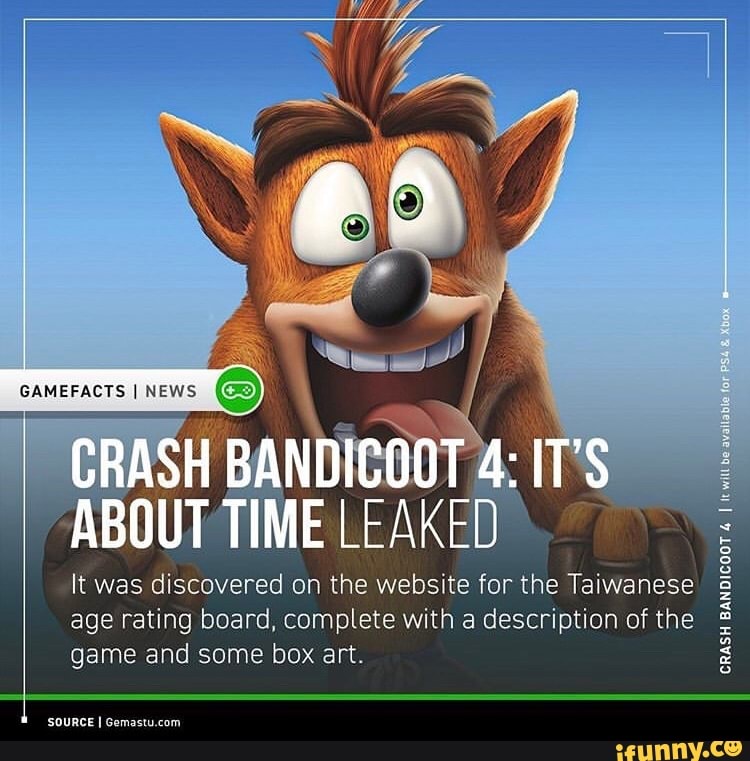 OUT TIME LEAKED It was discovered on the website for the Taiwanese age