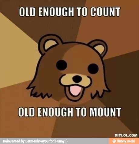 OLD ENOUGH TO COUNT
OLD/ENOUGH TO MOUNT