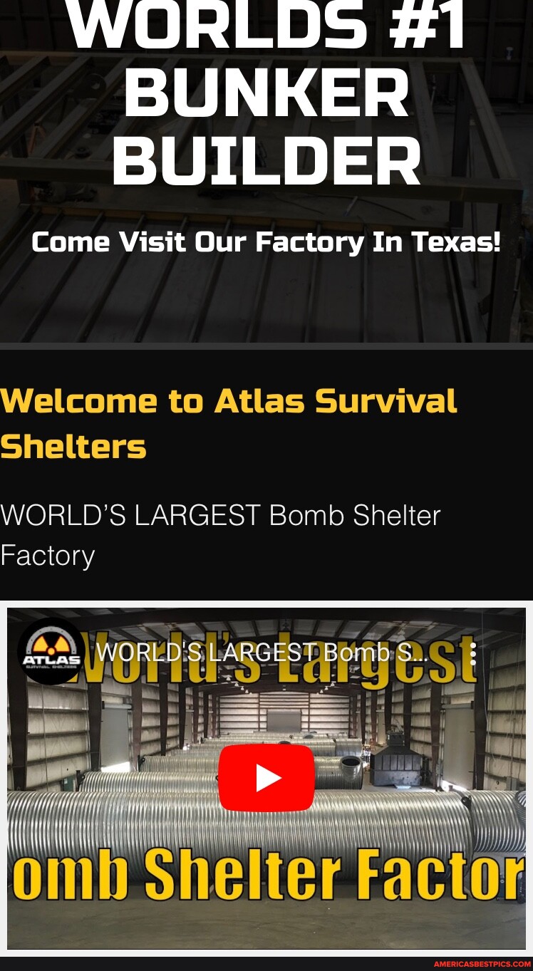 BUNKER BUILDER Come Visit Our Factory In Texas! to Atlas
