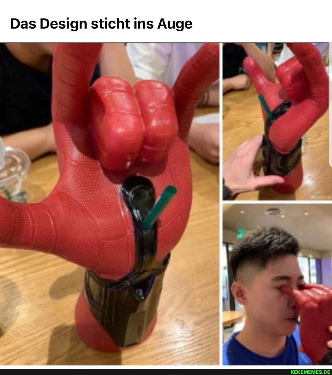 Das Design sticht ins Auge