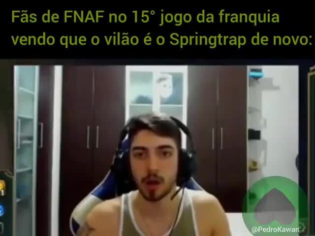 Quem será que controlamos nos jogos de fnaf?