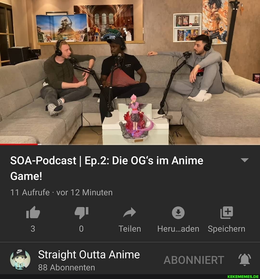 SOA-Podcast I Ep.2: Die OG's im Anime Game! 11 Aufrufe - vor 12 Minuten Teilen H