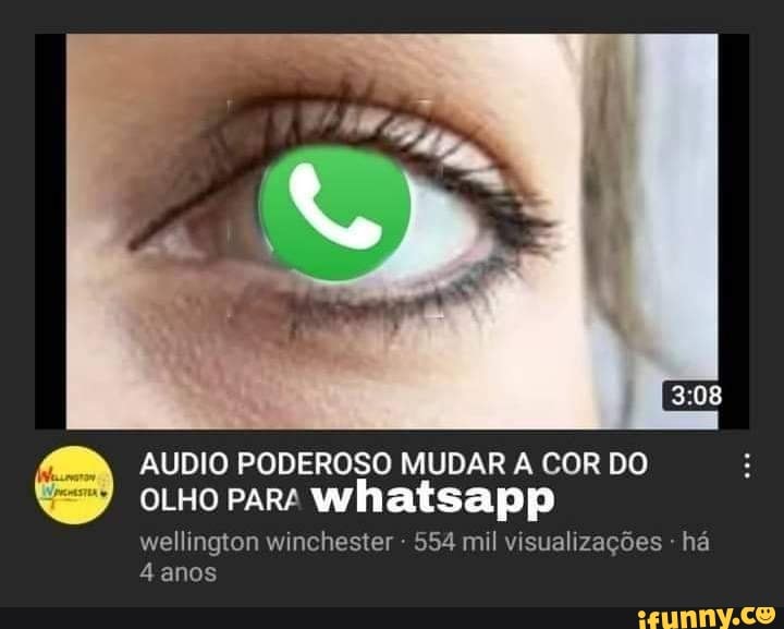 AUDIO PODEROSO MUDAR & COR DO OLHO PARA
wellington winchester - 554 mil visualizações há
4 anos