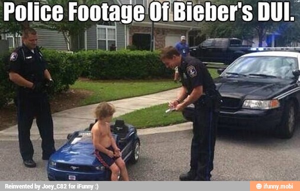 Police Footage OfiBie fiBieher's DUI.