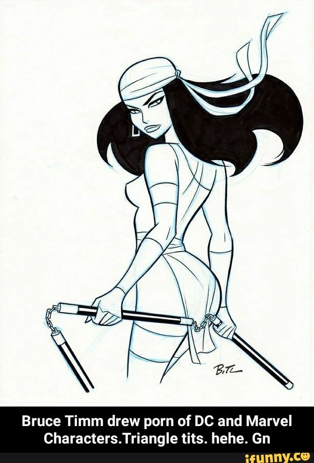 Bruce Timm Porn - Bruce Timm drew porn of DC and Marvel Characters.TriangIe ...