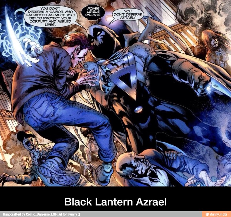 Black Lantern Azrael - Black Lantern Azrael