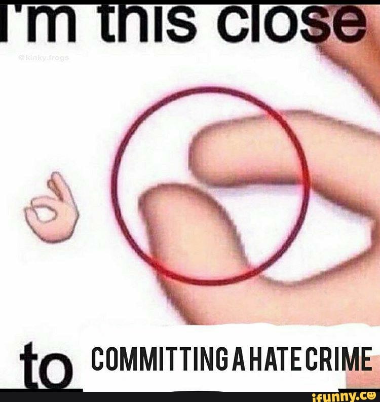 to COMMITTING AHATECRIME