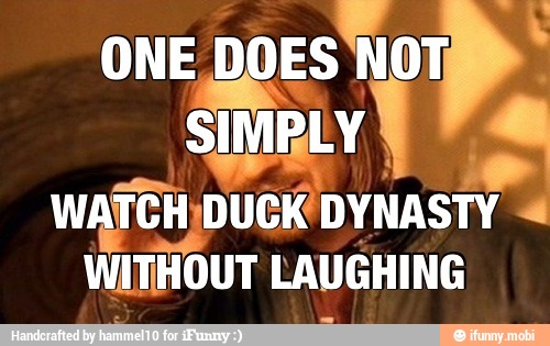SIMPLY
WATCH)DUCK DYNASTY Aur LAUGHING