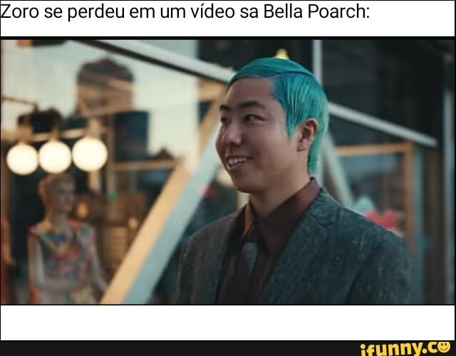 Zoro se perdeu em um video sa Bella Poarch:
