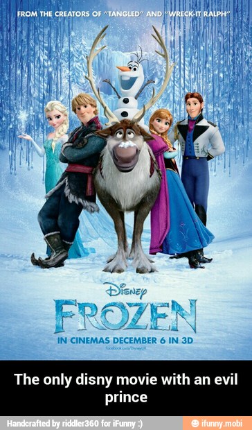 The only disny movie with an evil
prince - The only disny movie with an evil prince