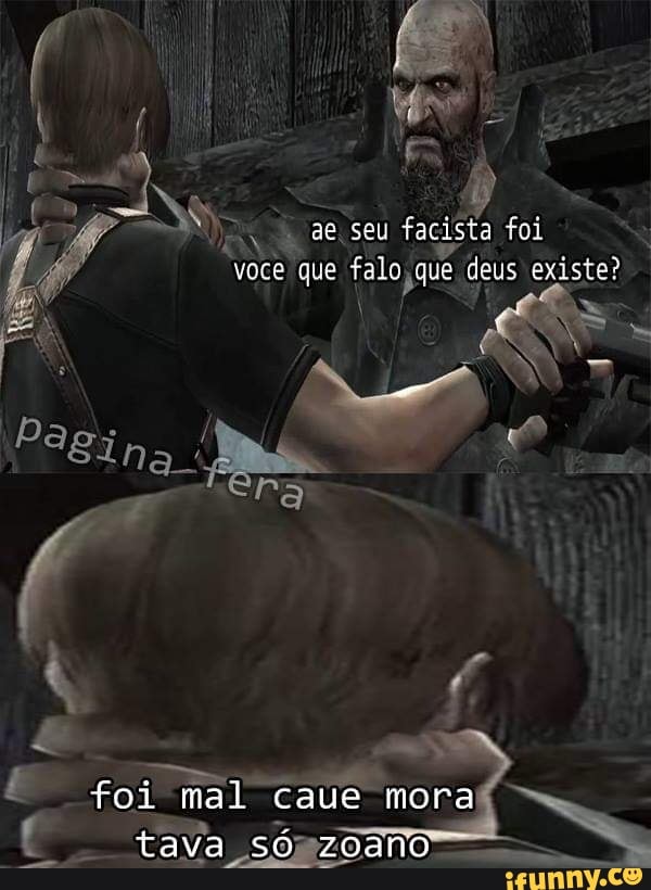 "foi mal caue mora