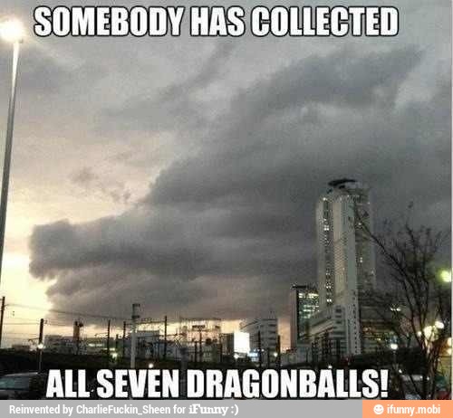 SOMEBODY/HAS/ COLLECTED!
ALL SEVEN DRAGONBALIS! °-