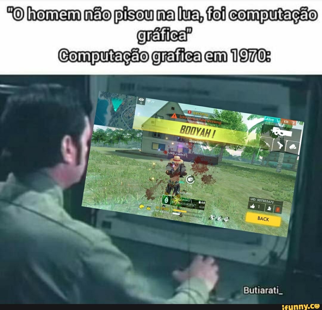 ROJhomeminaojpisoujnalluaRfo [computação)
Computação graca em 1970:
Butiarati.