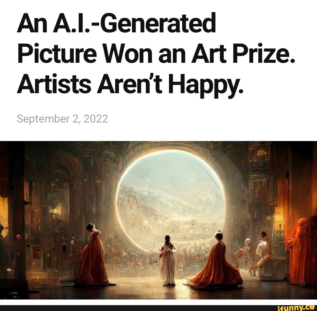 An A.I.Generated Picture Won an Art Prize. Artists Arent Happy